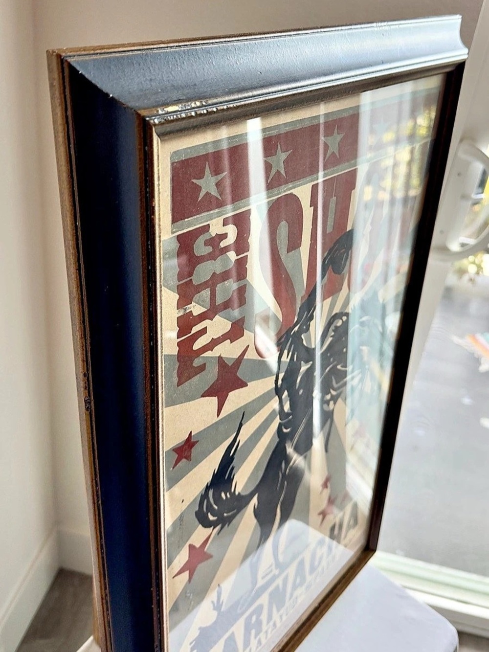 Hatch Show Print 2011 The Show Garnacha Calatayud Spain Framed Poster 26x16.5 - Picture 5 of 7